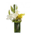 Arranjo de Lirios White Grande especial