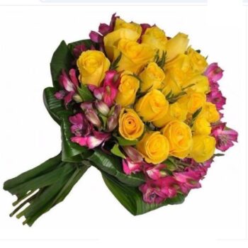 Buquê Rosas Amarela Especial