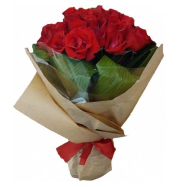 Buque de Rosas Vermelhas no Craffit