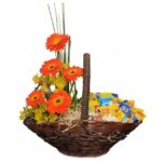 Cesta De Café Média