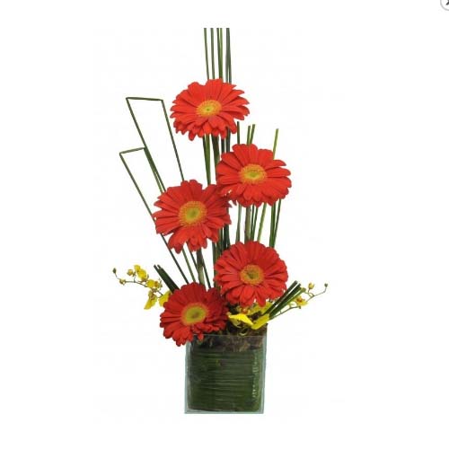 Ikebana de Gerberas