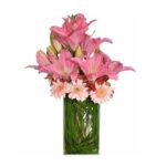 Lirios Encantado Rosa Grande